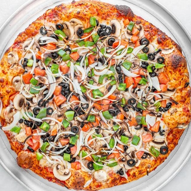 Vegetarian Pizza (Large 16'' (12 Slices) ).